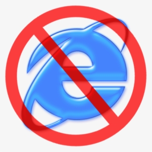 No Ie - No Internet Explorer Png