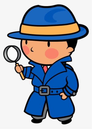 I Spy Detective - Treasure Hunt Clip Art