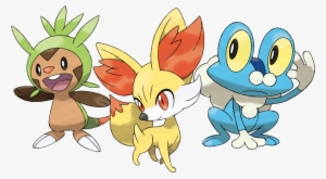 Kalos Starters - Pokemon 6 Generation Starter