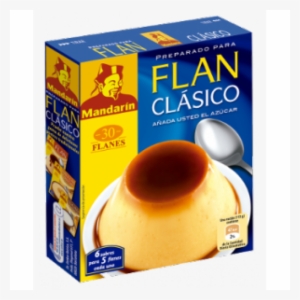 Flan Clásico Mandarín - Flan