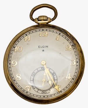 1933 Elgin Gold Filled Pocket Watch - Gold-filled Jewelry