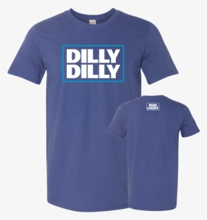 Bud Light Dilly Dilly Metro Blue Tee - Shirt