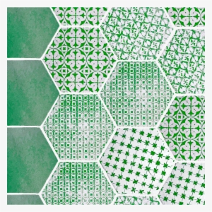 Carrelage Hexagonal Cevh0008 - Carrelage Hexagonal Vert