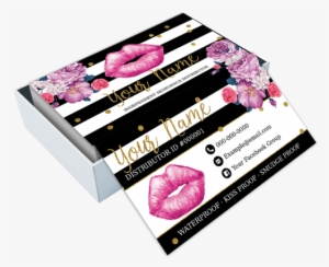 Custom Senegence Lipsense Business Cards Design - Senegence