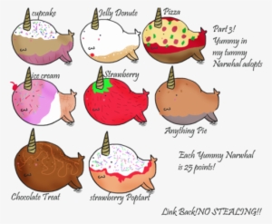 Cupcake, Food, And Narwhal Image - Cute Narwhals