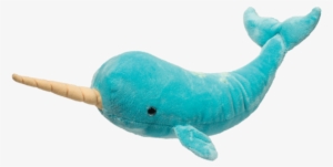 Spike Narwhal - Blue Narwhal Stuffed Animal