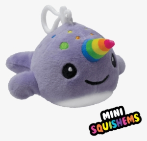 Mini Squishem, Narwhal - Heart Narwhal Stuffed Animal Safeway