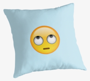 Rolling Eyes Emoji Iphone - Pillows Png