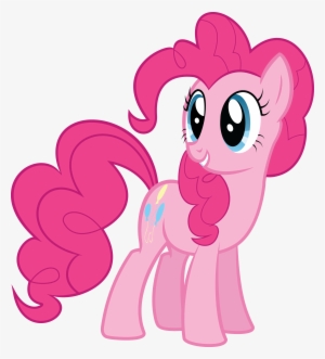 Jpg Royalty Free Stock Pinkypie Vector By Glitchking - Kuda Poni Vektor