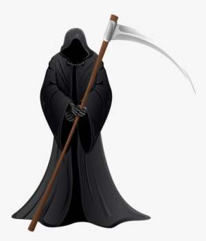 Halloween Sickle Vector Free Png Photo - Grim Reaper Death Clipart