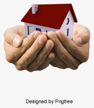 Real Estate, Real Estate, Holding, Small Png And Psd - Cupped Hands