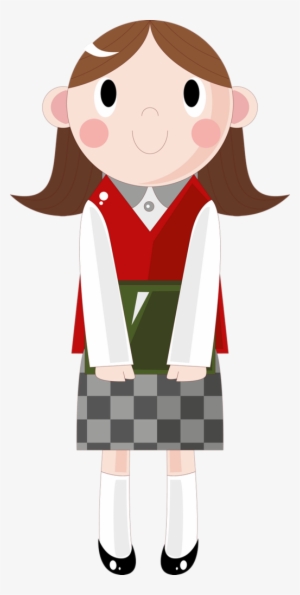 Escola & Formatura - Girls Vector Art Png