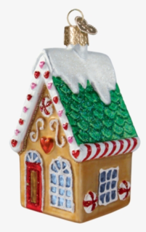 Sold Out - Old World Christmas Cookie Cottage Glass Ornament