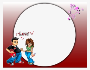 Molduras Amor - Cartoon