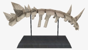 Mounted Tulrus Spine - Statue