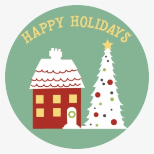 Gingerbread House Napkin Knot - Christmas Tree