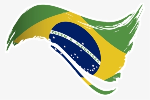 Adesivo Bandeira Do Brasil I De Lemon Pepper Colab55 - Brazil Flag