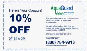Coupon - Aquaguard