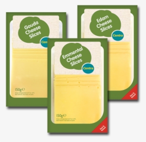 Centra Continental Cheese Slice Range - Graphic Design