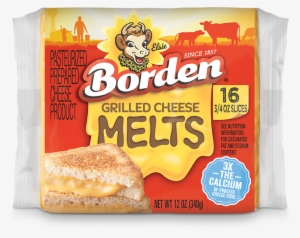 Pkg Net Wt 12 Oz - Borden Grilled Cheese Melts 12 Oz