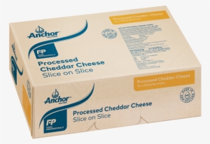 Anchor Slice On Slice Processed Cheddar Cheese - Cheese