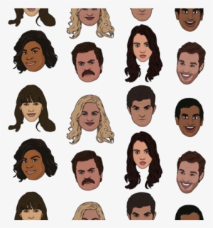 Parks & Rec Fabric By Emilybr0 On Spoonflower - Parks And Rec Pattern