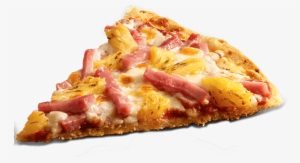 Cheese Pizza Slice Png Download - Ham And Pineapple Pizza Slice