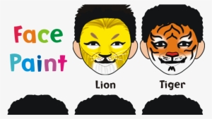 Beginner Tiger Face Paint