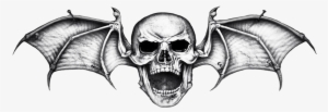 Y No Me Decidi Si Hacermelo En La Parte Superior De - Avenged Sevenfold Deathbat Logo