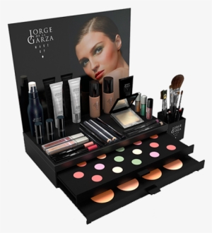 Expositor Maquillaje Profesional - Jorge De La Garza Maquillaje