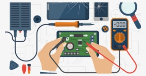 Ideas De Negocio - Repair Mobile Phone Vector