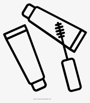 Dibujo De Maquillaje Para Colorear - Line Art