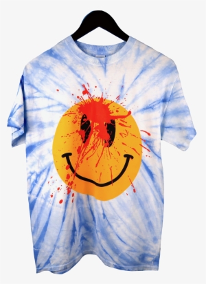 Playboi Carti Die Lit Tour Tie Dye Smiley Face T-shirt