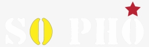 Sopho Logo White - So Pho Logo