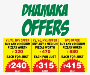 Dhamaka-text - Retroplanet - Burgers Fries Dogs