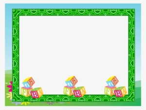 Molduras Em Png Infantil - Temas Infantis Para Slides