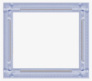Moldura Infantil Azul Png - Paper Product