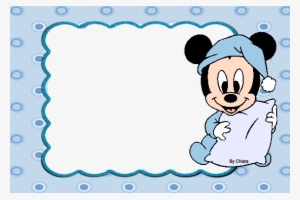 Selecionamos Varias Molduras E Bordas Decorativas Infantil - Mickey Baby