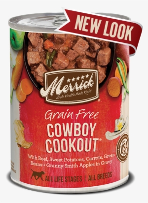 Grain Free Cowboy Cookout In Gravy - Merrick Hero's Banquet 12/12.7oz