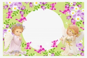 E Não Tem Muito Dinheiro Uma Dica Simples E Barata - Moldura De Anjos Para Batizado