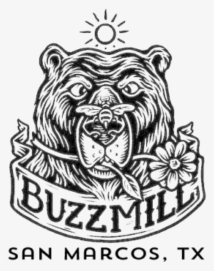 Buzz Spring Bee White - Illustration