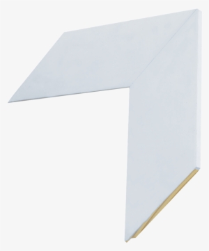 Quadro Com Moldura Branca Abstrato Floral S/ Vidro - Paper