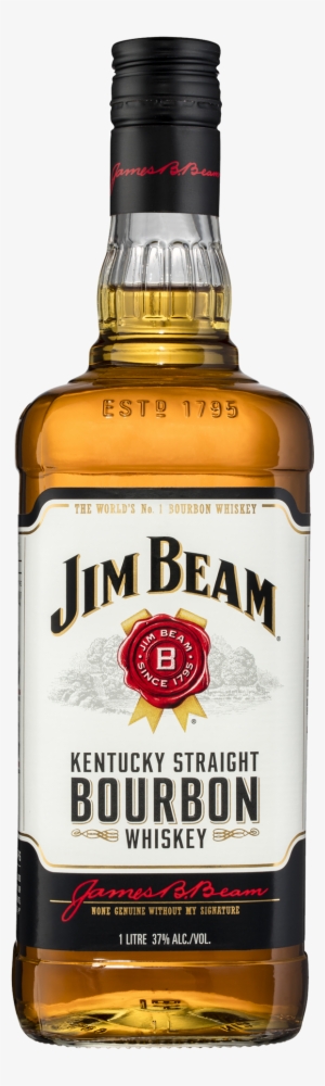 Jim Beam White Label Bourbon 1l - Jim Beam