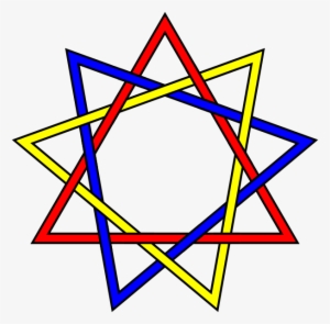 Brunnian Link - Bahai Star