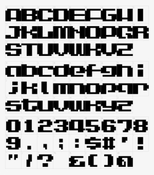 Lvdc Game Over Font - Illustration