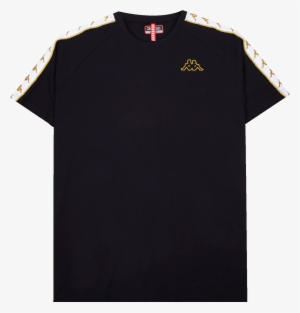 Banda Coen Slim Tee Black / White / Gold - Men's Lacoste Sport Tennis Regular Fit Polo Shirt In