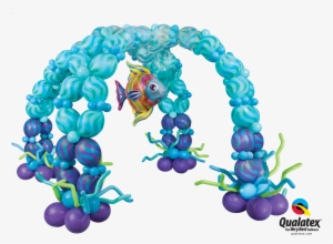 Under The Sea Balloon Decorations - 6 Spiderman Print Red Latex Balloons Pack