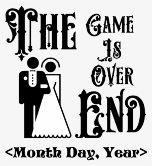 Back Design - Game Over Married