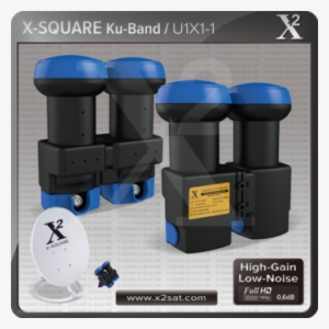 Lnb Banda Ku De Alta Ganancia Twin Lnb High Gain Low - Octo Full Hd Lnb , 8 Output Universal Ku Band Lnb