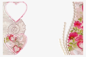 Um Seleção De Molduras Com Motivos Românticos De Flores - Love Frame For Psd